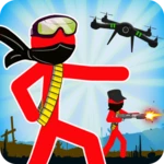 Logo of Stickman Army Team Battle android Application 